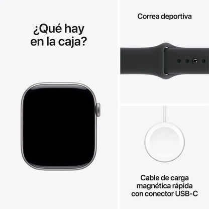 Apple Watch Series 11 Aluminio Correa Deportiva Negra